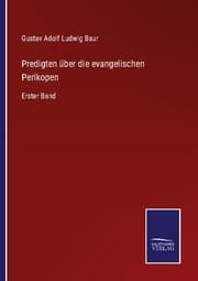 Cover von Predigten über die evangelischen Perikopen