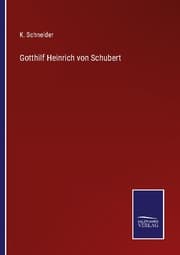 Cover von Gotthilf Heinrich von Schubert