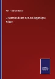Cover von Deutschland nach dem dreißigjährigen Kriege
