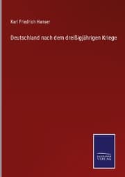 Cover von Deutschland nach dem dreißigjährigen Kriege