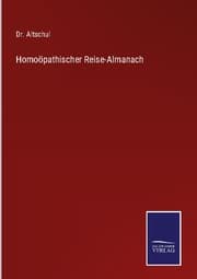 Cover von Homoöpathischer Reise-Almanach