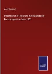 Cover von Uebersicht der Resultate mineralogischer Forschungen im Jahre 1861
