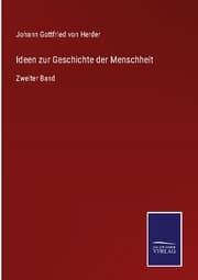 Cover von Ideen zur Geschichte der Menschheit
