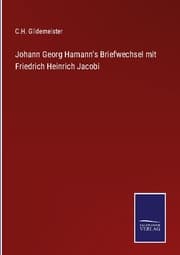 Cover von Johann Georg Hamann's Briefwechsel mit Friedrich Heinrich Jacobi