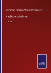 Cover von Preußische Jahrbücher