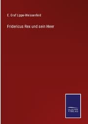 Cover von Fridericus Rex und sein Heer