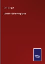 Cover von Elemente der Petrographie