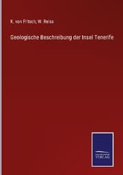 Cover von Geologische Beschreibung der Insel Tenerife