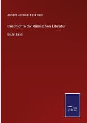 Cover von Geschichte der Römischen Literatur