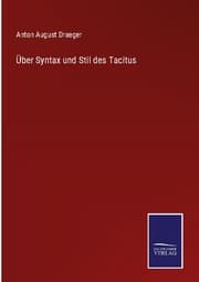 Cover von Über Syntax und Stil des Tacitus