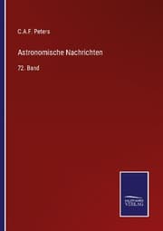 Cover von Astronomische Nachrichten