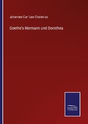 Cover von Goethe's Hermann und Dorothea