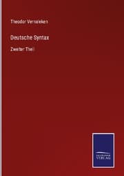 Cover von Deutsche Syntax