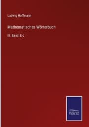 Cover von Mathematisches Wörterbuch