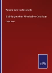 Cover von Erzählungen eines Rheinischen Chronisten