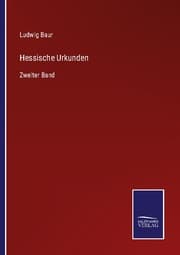 Cover von Hessische Urkunden