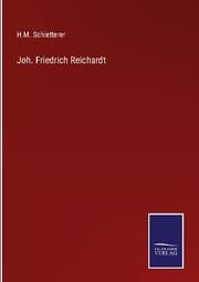 Cover von Joh. Friedrich Reichardt