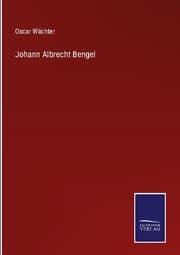 Cover von Johann Albrecht Bengel