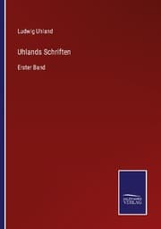 Cover von Uhlands Schriften