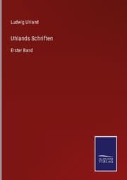 Cover von Uhlands Schriften