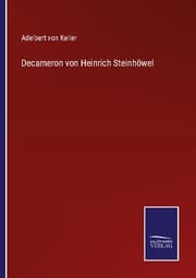 Cover von Decameron von Heinrich Steinhöwel