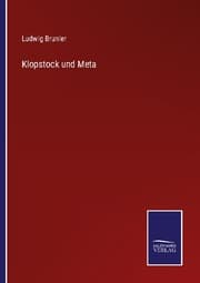 Cover von Klopstock und Meta