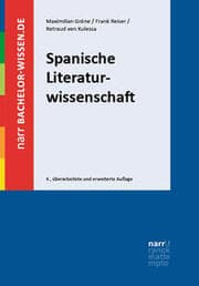 Cover von Spanische Literaturwissenschaft