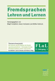 Cover von FLuL - Fremdsprachen Lehren und Lernen, 52,1