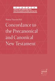Cover von Concordance to the Precanonical and Canonical New Testament
