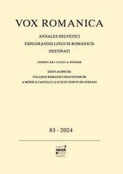 Cover von VOX ROMANICA 83 (2024)