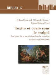 Cover von Textes et corps sous le scalpel