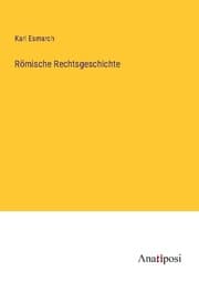 Cover von Römische Rechtsgeschichte