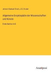Cover von Allgemeine Encyklopädie der Wissenschaften und Künste