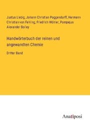 Cover von Handwörterbuch der reinen und angewandten Chemie