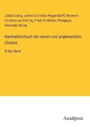 Cover von Handwörterbuch der reinen und angewandten Chemie