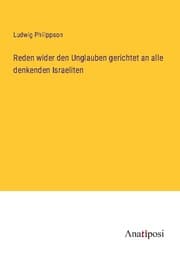 Cover von Reden wider den Unglauben gerichtet an alle denkenden Israeliten
