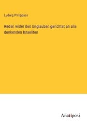 Cover von Reden wider den Unglauben gerichtet an alle denkenden Israeliten