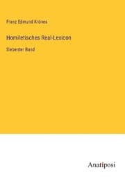 Cover von Homiletisches Real-Lexicon