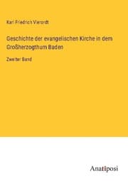 Cover von Geschichte der evangelischen Kirche in dem Großherzogthum Baden