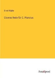 Cover von Ciceros Rede für C. Plancius