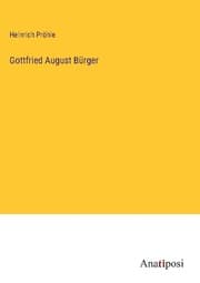 Cover von Gottfried August Bürger