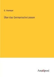 Cover von Über das Germanische Loosen