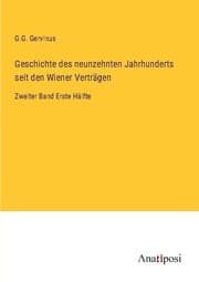 Cover von Geschichte des neunzehnten Jahrhunderts seit den Wiener Verträgen
