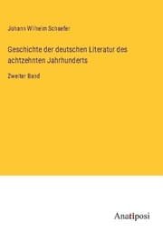 Cover von Geschichte der deutschen Literatur des achtzehnten Jahrhunderts