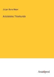 Cover von Aristoteles Thierkunde