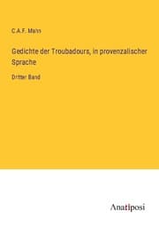 Cover von Gedichte der Troubadours, in provenzalischer Sprache