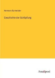Cover von Geschichte der Schöpfung