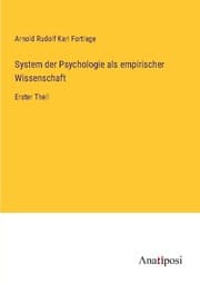 Cover von System der Psychologie als empirischer Wissenschaft