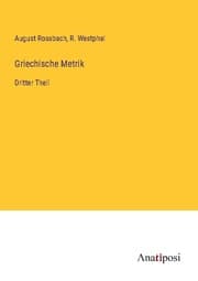 Cover von Griechische Metrik