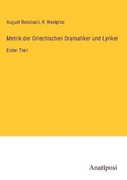 Cover von Metrik der Griechischen Dramatiker und Lyriker